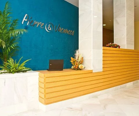 reservation desk of pet friendly apartments in seville