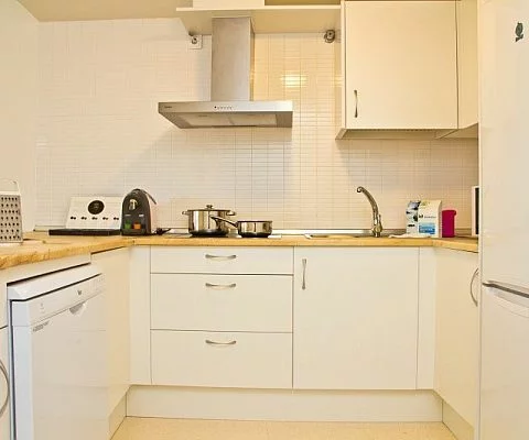 kitchen in PV apartments in seville