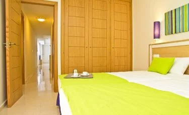 bedroom in PV apartments in seville