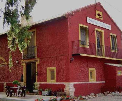 facade of the rural house