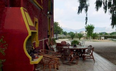 barbacoa zone of the pet friendly rural house