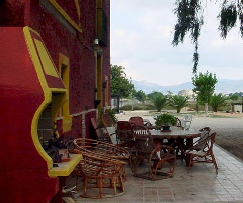 barbacoa zone of the pet friendly rural house